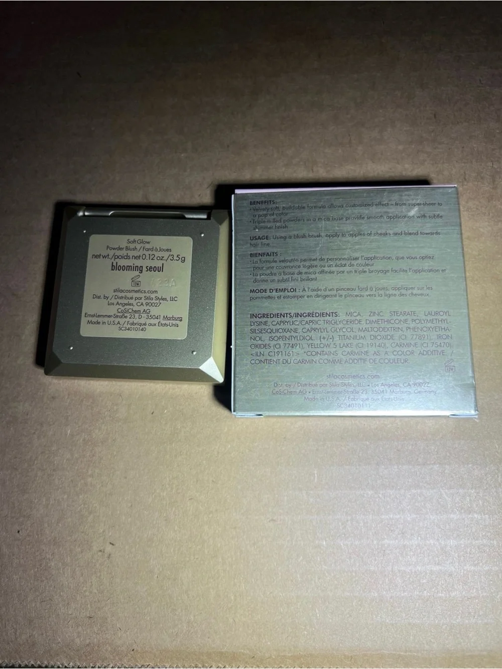 Stila Soft Glow Powder Blush Blooming Seoul